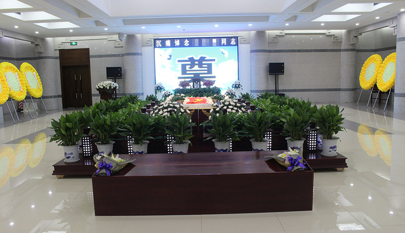 告别厅布置案例